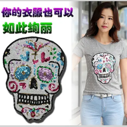Skull cloth patch,2024-06-10 21:33:26