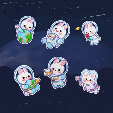Cartoon Rabbit Astronaut,2024-07-06 09:42:46