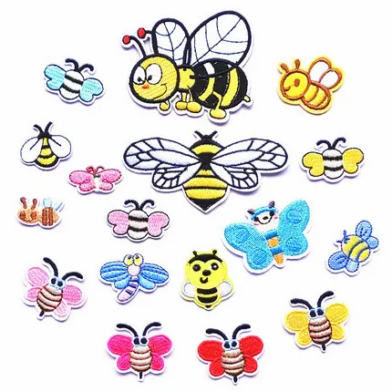 Bee Butterfly Ironing Sticker,2024-07-15 17:18:54